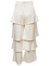 Alexis 100% Polyester White Casual Pants Size M - photo 2