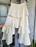 Alexis 100% Polyester White Casual Pants Size M - photo 4