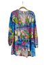 Leoma Lovegrove Floral Multi Color Kimono Size L - photo 1