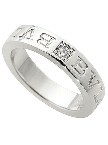 Bvlgari BVLGARI 6.0g 1P Diamond Ring 18KWG White Gold Approx. (view 1)