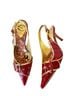 Just Cavalli 100% Leather Red Heels Size EU 38 - photo 1