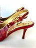 Just Cavalli 100% Leather Red Heels Size EU 38 - photo 6