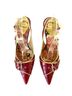 Just Cavalli 100% Leather Red Heels Size EU 38 - photo 8