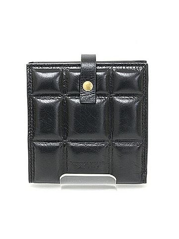 Bottega Veneta BOTTEGA VENETA Bottega Veneta Padded Bi-fold Leather Wallet, Black (view 1)