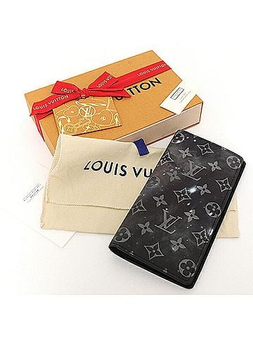 Louis Vuitton Louis Vuitton Portefeuille Brazza Bi-fold Long Wallet, Monogram Galaxy Canvas, M63871 (view 2)