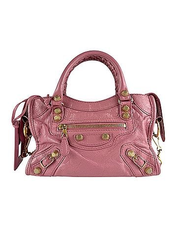 Balenciaga Balenciaga handbag/shoulder bag, Giant Mini City, leather, pink, women's, 309544 z10037 (view 1)