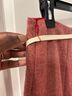 J.Crew 100% Wool 100% Acetate Chevron-herringbone Red White Wool Skirt Size 4 - photo 9
