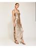 Line & Dot Gold Cocktail Dress Size XS - photo 4