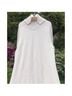 Athleta Solid Ivory Cashmere Pullover Sweater Size L - photo 10