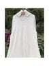 Athleta Solid Ivory Cashmere Pullover Sweater Size L - photo 11