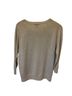 J.Crew 100% Silk 100% Merino 100% Polyester Floral Tan Blue Pullover Sweater Size M - photo 2