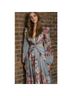 PatBO 100% Polyester Floral Blue Pink Cocktail Dress Size 12 - photo 16