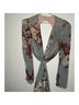 PatBO 100% Polyester Floral Blue Pink Cocktail Dress Size 12 - photo 6