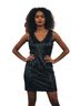 Jessica Simpson 100% Polyester Black Cocktail Dress Size 10 - photo 1