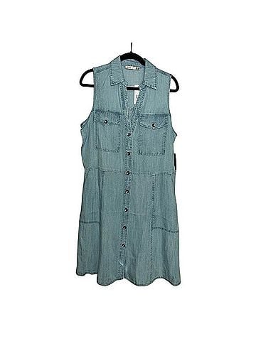 Dex Button-Front Midi Dress Casual Dress (view 1)