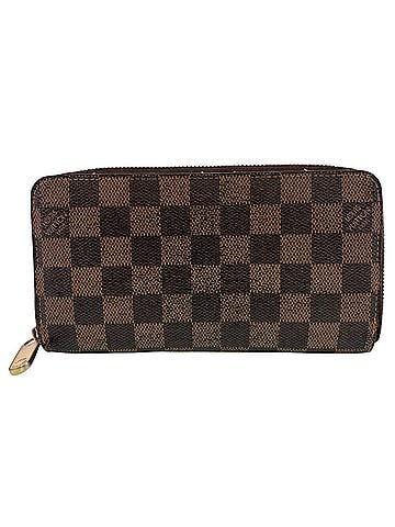 Louis Vuitton LOUIS VUITTON N60015 Round Zip Wallet Damier Long Brown (view 2)
