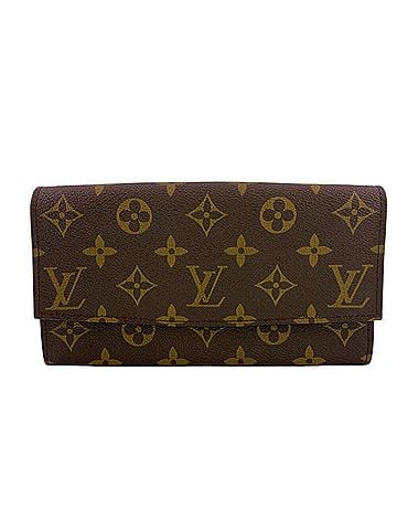 Louis Vuitton LOUIS VUITTON Louis Vuitton Monogram Long Wallet Brown (view 1)
