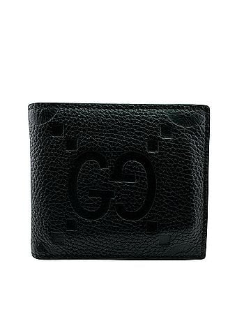 Gucci GUCCI 739479 Maxi GG Bi-fold Wallet, Black (view 1)