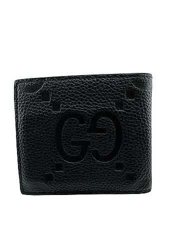 Gucci GUCCI 739479 Maxi GG Bi-fold Wallet, Black (view 2)