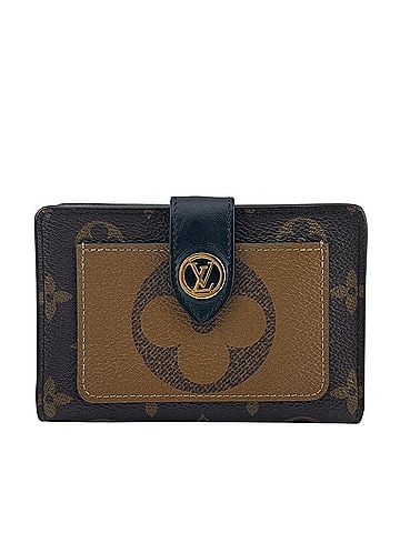 Louis Vuitton LOUIS VUITTON M69432 Portefeuille Juliette Giant Monogram Reverse Bi-fold Wallet Leather Brand (view 1)