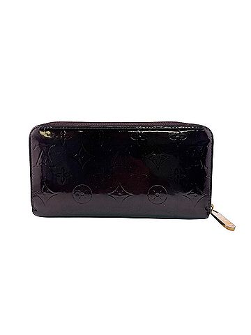 Louis Vuitton LOUIS VUITTON M93522 Zippy Wallet, Round Zipper, Monogram Vernis Long Purple (view 2)