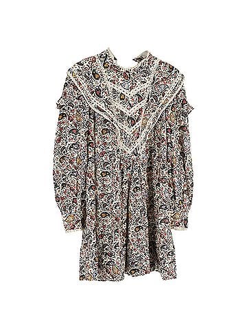 Isabel Marant Isabel Marant Étoile Rebel Paisley Mini Dress in Floral Print Cotton (view 1)