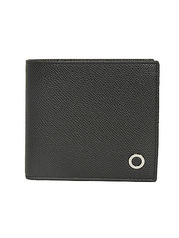 Bvlgari Bulgari BVLGARI Bi-fold Wallet BB Man Compact Emerald Green RFID IC Unused Logo Charcoal Diamond Gray 289111 Men's (view 1)