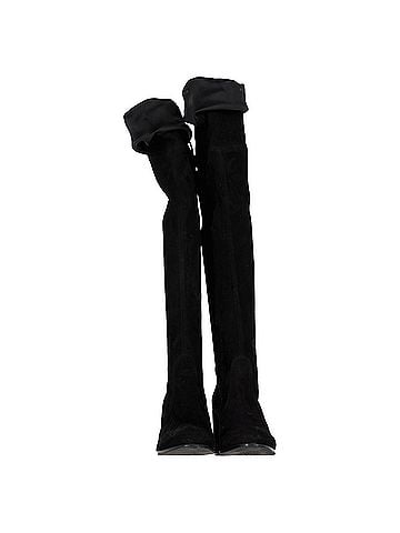Stuart Weitzman Stuart Weitzman Knee High Boots in Black Suede (view 2)