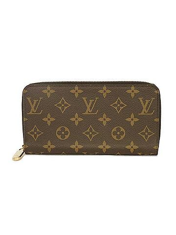Louis Vuitton Louis Vuitton LOUIS VUITTON Long Wallet Zippy Pink Round Zipper RFID IC Chip Monogram Rose Ballerine M41894 Women's (view 1)