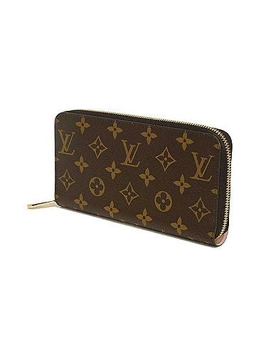 Louis Vuitton Louis Vuitton LOUIS VUITTON Long Wallet Zippy Pink Round Zipper RFID IC Chip Monogram Rose Ballerine M41894 Women's (view 2)