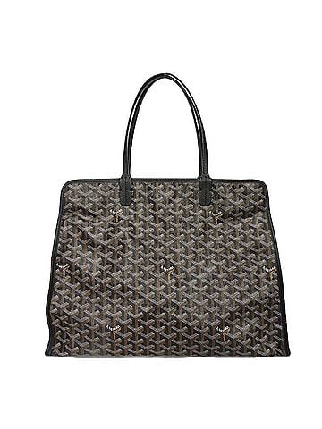 Goyard Goyard GOYARD Tote Bag Ardi PM Perforated Small Shoulder Pouch Herringbone Black Men's Women's (view 1)