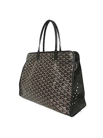 Goyard Goyard GOYARD Tote Bag Ardi PM Perforated Small Shoulder Pouch Herringbone Black Men's Women's (view 2)