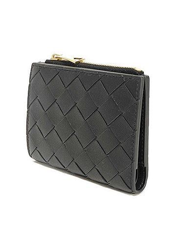 Bottega Veneta Bottega Veneta BOTTEGAVENETA Bi-fold Wallet Small RFID IC Chip Unused Maxi Intrecciato Black 742330 VCPP3 8425 Men's Women's (view 2)