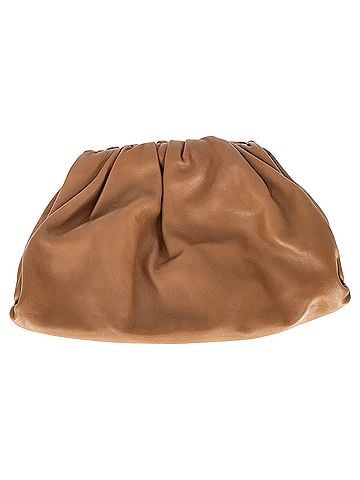 Bottega Veneta Bottega Veneta Pouch in Brown Calfskin Leather (view 1)