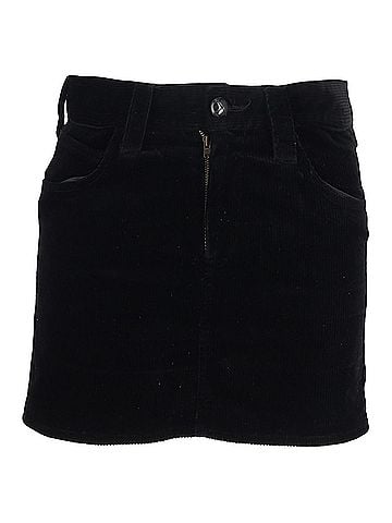 Isabel Marant Isabel Marant Mini Skirt in Black Velvet (view 1)