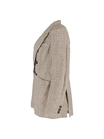 Isabel Marant Isabel Marant Double-Breasted Blazer in Brown Wool (view 2)