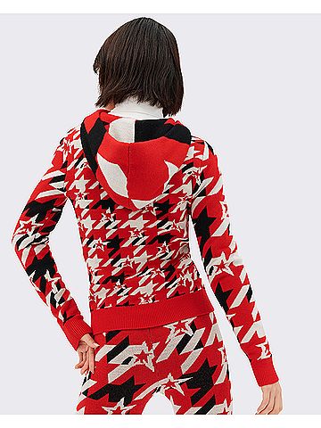Perfect Moment Womens new knit hoodie- boss (view 2)