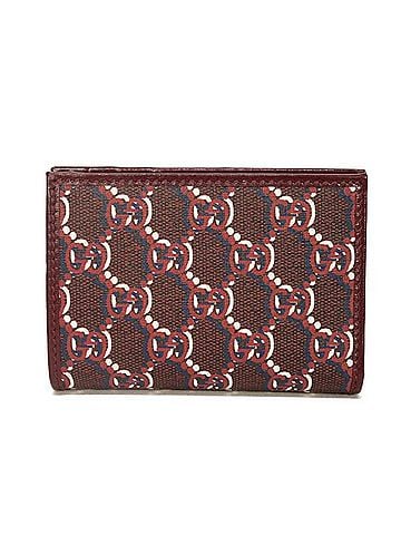 Gucci Gucci GUCCI Bi-fold Wallet GG Shadow Medium Supreme Bordeaux Unused Logo Rosso Ancora 795060 FADM0 6242 Men's Women's (view 1)