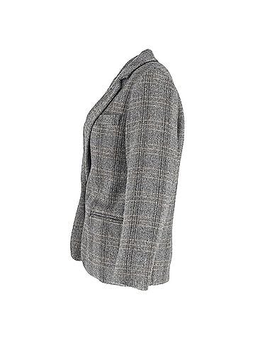 Isabel Marant  Isabel Marant Etoile Charly Herringbone Blazer in Grey Wool  (view 2)