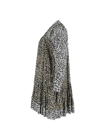 Ulla Johnson  Ulla Johnson Amira Leopard-Print Mini Dress in Multicolor Cotton (view 2)