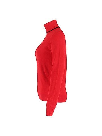 Christian Dior Dior Turtleneck Sweater in Red Wool (view 2)