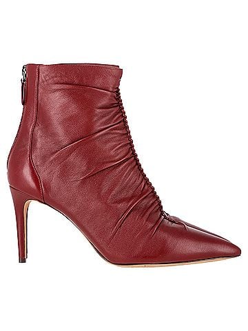 Alexandre Birman Alexandre Birman Susanna Ankle Boots in Red Leather (view 1)