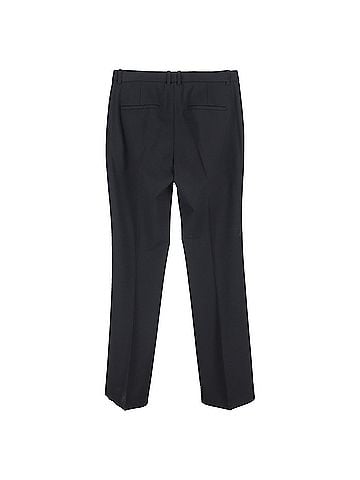 Theory  Theory Wide-Leg Trousers in Black wool (view 2)