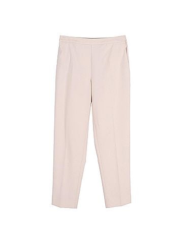 Maison Margiela Maison Margiela Straight Leg Trousers in Pastel Pink Polyester (view 1)