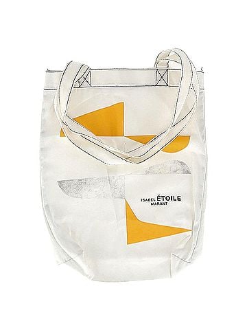 Isabel Marant Étoile Isabel Marant Printed Tote in White Canvas (view 1)