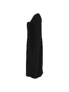 Emilia Wickstead Emilia Wickstead Erletta Double  Crepe Midi Dress in Black Polyester (view 2)
