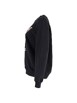 CasaBlanca Casablanca Tennis Club Sweatshirt in Black Cotton (view 2)