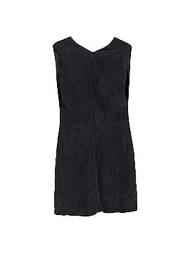Anine Bing Anine Bing V-neck Mini Dress in Black Silk (view 2)