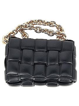 Bottega Veneta Bottega Veneta Chain Cassette Bag in Black Leather (view 1)