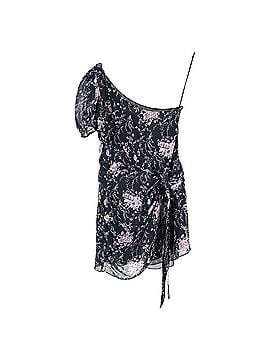 LoveShackFancy LoveShackFancy Mini Dress in Floral Print Silk (view 1)